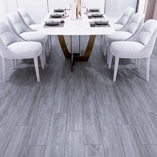 Revêtement de sol vinyle autocollant gris effet bois – Antidérapant, lavable, moderne – 36 pièces, 5 m²